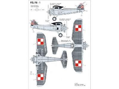 Pzl P.6 - Samolot Myśliwski Pro-set - image 9