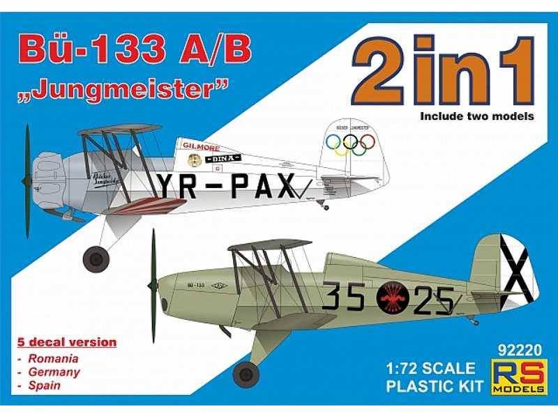 Bücker 133 A/B Jungmeister - image 1