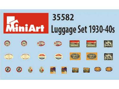 Luggage Set 1930-40s - image 7