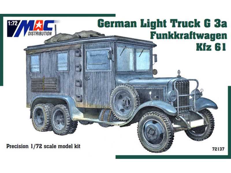 German Light Truck G3 Funkkraftwagen Kfz 61 - image 1 German Light Truck G3 Funkkraftwagen Kfz 61 - image 1