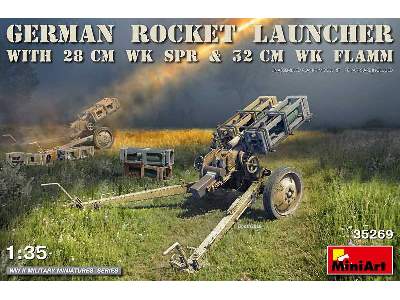 German Rocket Launcher With 28cm Wk Spr & 32cm Wk Flamm - image 1