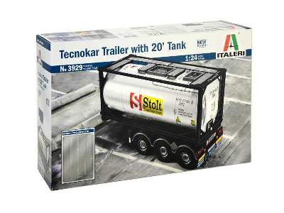 20' Tecnokar Tank trailer Stolt - image 2