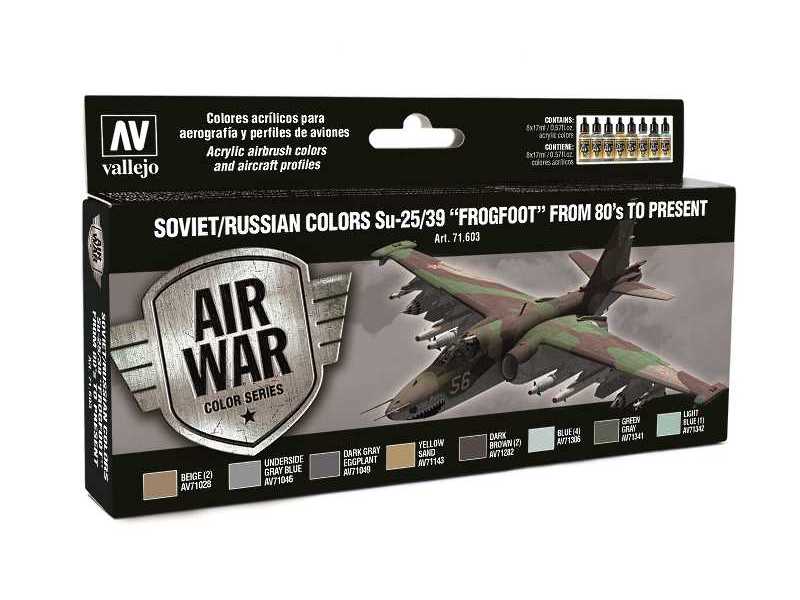 Model Air Color Set Su-25/39 Frogfoot from 80 to present - image 1