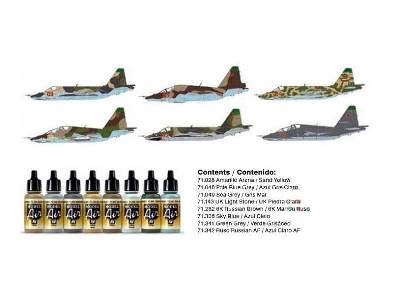 Model Air Color Set Su-25/39 Frogfoot from 80 to present - image 2
