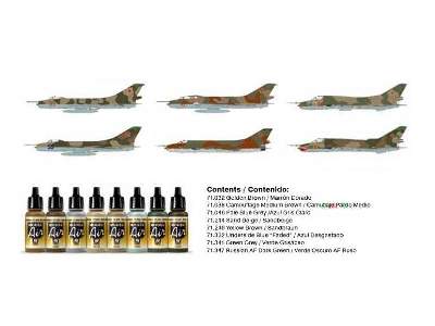 Model Air Color Set  Soviet / Russian colors Su-7/17 Fitter  - image 2