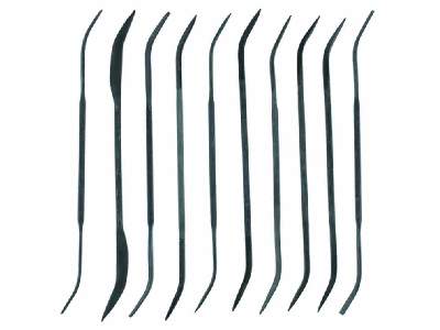 Set of 10 Curved Files - image 1