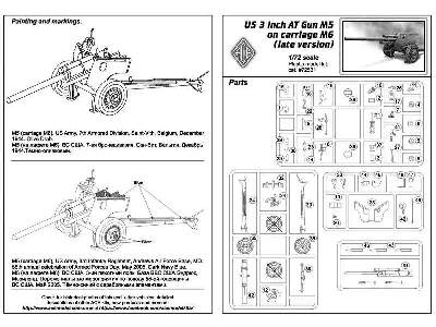 US 3 inch AT Gun M5 on carriage M6 - later version - image 12