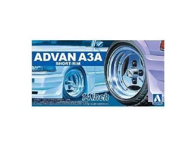 Rims+tires Advan A3a 14inch - image 1