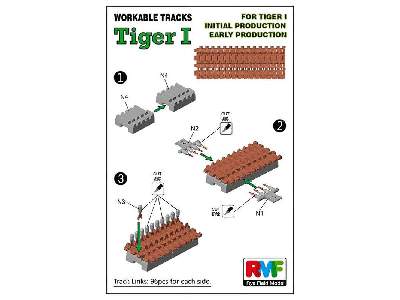 Workable track for Tiger I early production - image 2