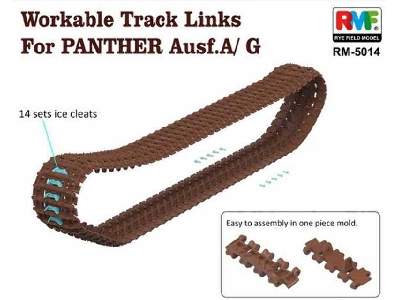 Workable Track Links for Panther Ausf.A/G - image 1