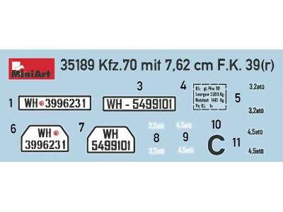 Kfz.70 & 7,62 cm F.K. 39 ( r )  - image 5