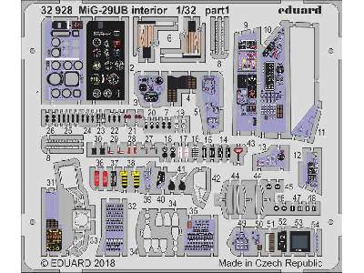 MiG-29UB interior 1/32 - Trumpeter - image 1