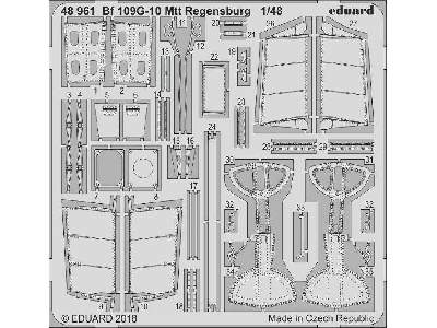 Bf 109G-10 Mtt Regensburg 1/48 - image 1