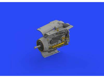 Bf 109G-6 engine 1/48 - Tamiya - image 2