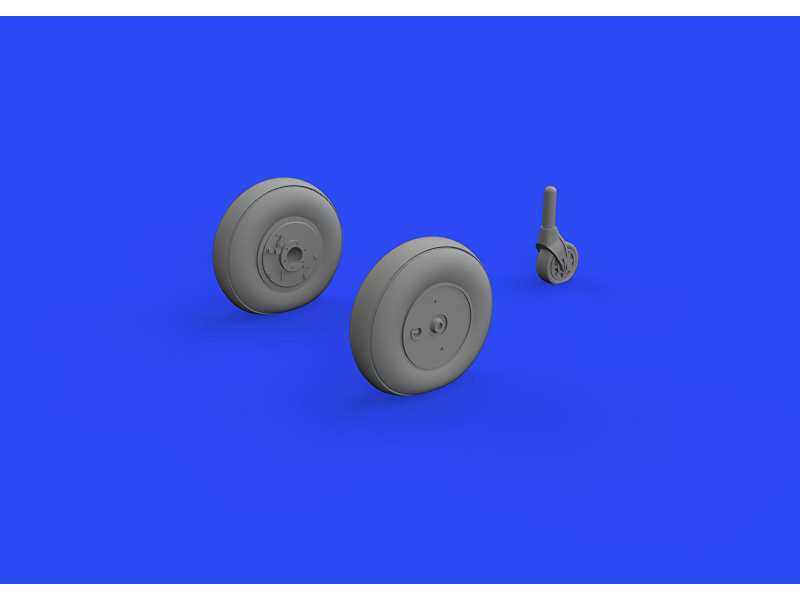 Ki-61-Id wheels 1/72 - Tamiya - image 1