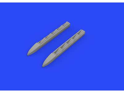 Ki-61-Id exhaust stacks 1/72 - Tamiya - image 1