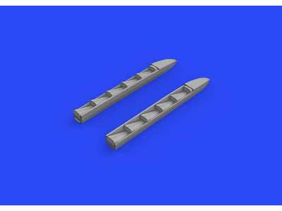 Ki-61-Id exhaust stacks 1/72 - Tamiya - image 2