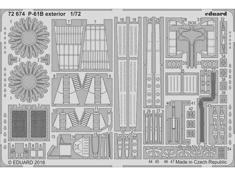 P-61B exterior 1/72 - image 1