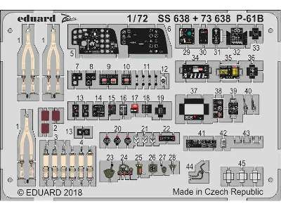 P-61B interior 1/72 - image 1
