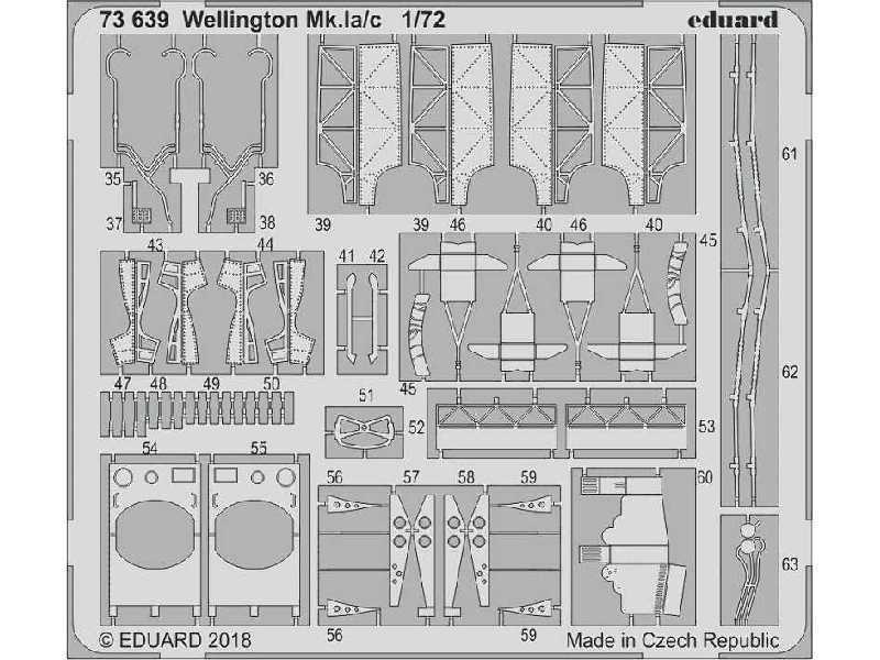 Wellington Mk. Ia/ c 1/72 - Airfix - image 1