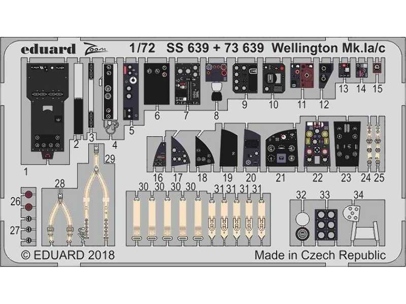 Wellington Mk. Ia/ c 1/72 - Airfix - image 1