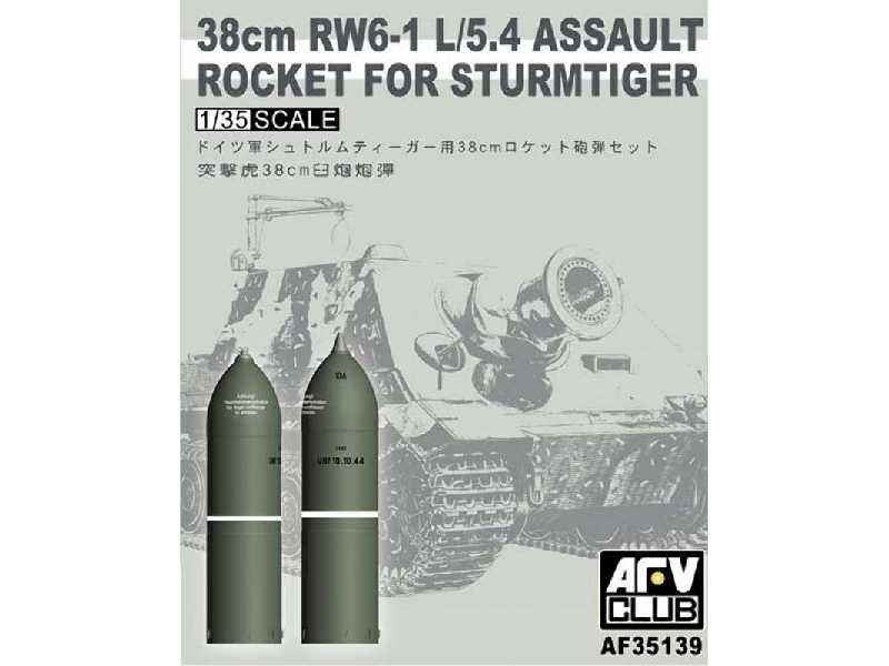 38cm Rw6-1 L/5.4 Assault Rocket For Sturmtiger - image 1