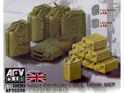British WWii Fuel And Water Tank Set - image 1