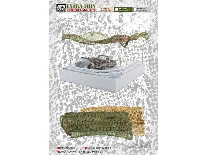 Camouflage Net-snow Gray - image 1