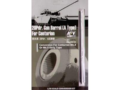 20 Pdr.Gun Barrel (A Type) For Centurion - image 1