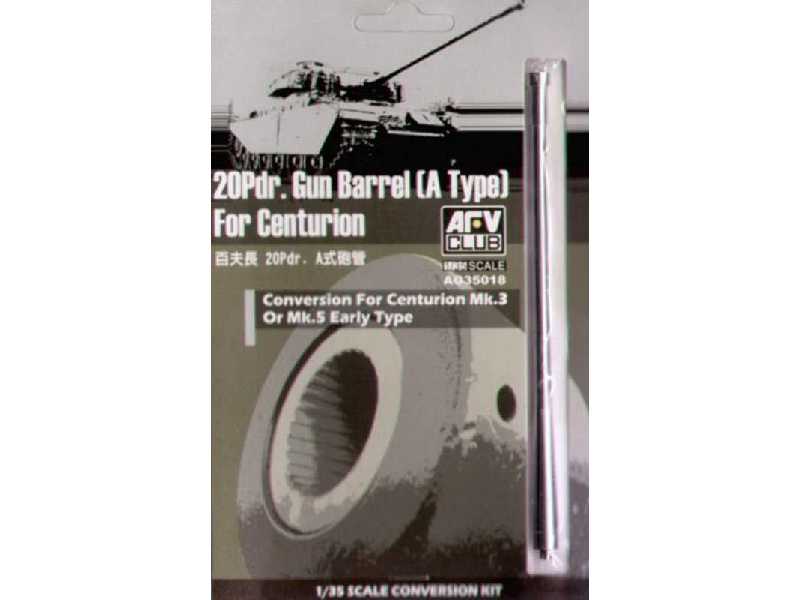 20 Pdr.Gun Barrel (A Type) For Centurion - image 1