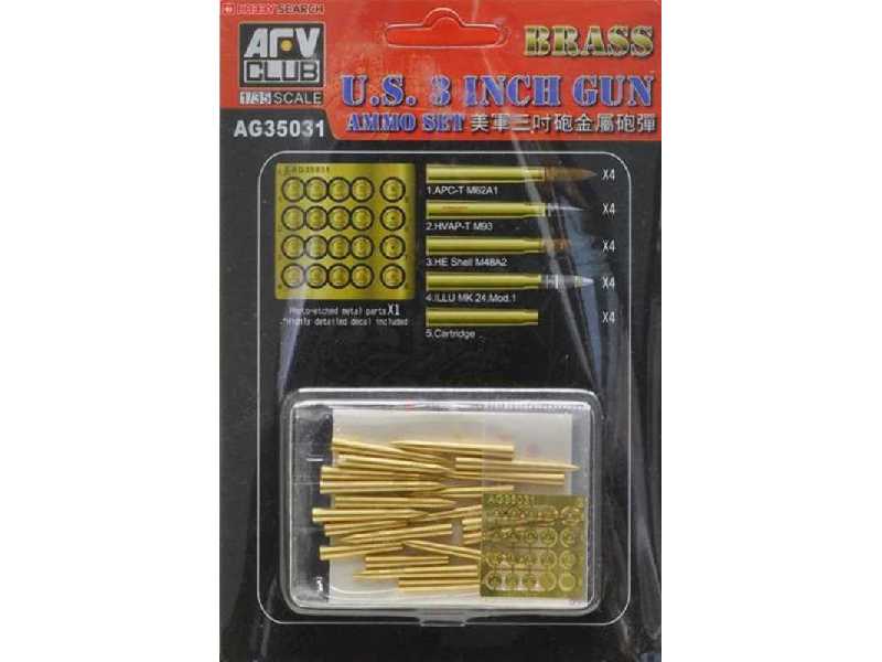 U.S. 3 Gun Brass Ammo Set - image 1