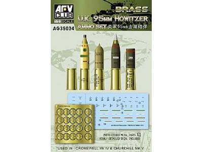 U.K 95 mm Howitzer Ammo Set (Brass) - image 1