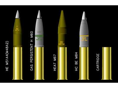 U.S.105mm Howitzer Ammo Set  - image 3