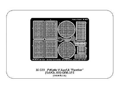 PzKpfw V Ausf.A (Sd.Kfz.181) Grilles - image 13