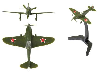Soviet fighter LAGG-3 - No glue required - image 3
