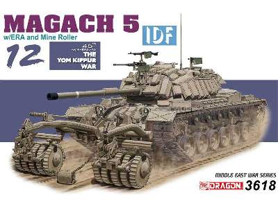 IDF Magach 5 w/ERA and Mine Roller - image 1