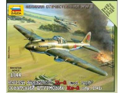 Soviet stormovik IL-2 (mod 1941) - No glue required - image 1