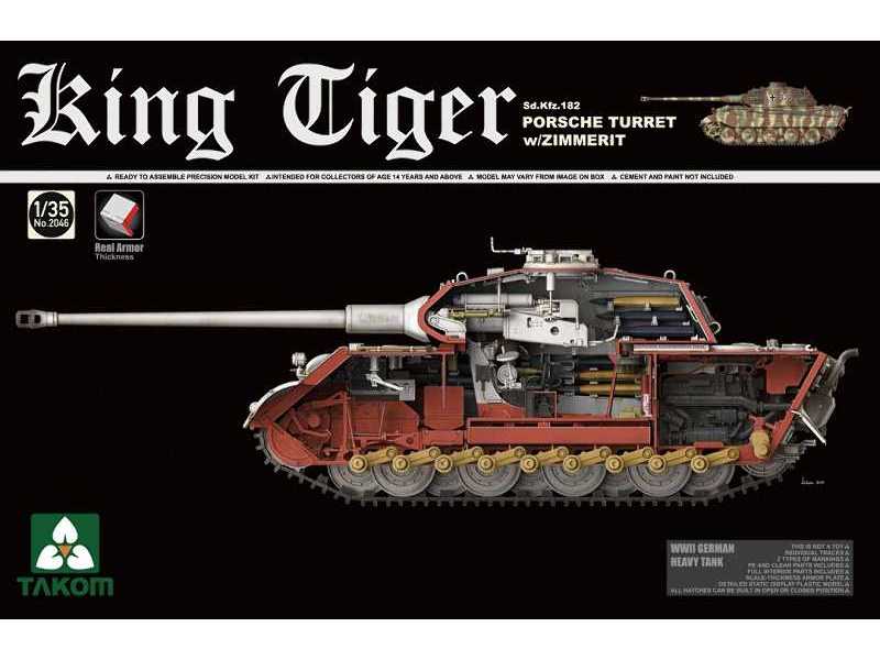 King Tiger Porsche w/New Track Parts - image 1