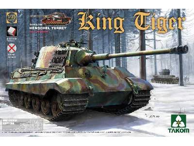 Sd.Kfz 182 King Tiger Henschel Full interior - w/New Track Parts - image 1