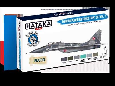 Htk-bs17 Modern Polish Air Force Paint Set Vol. 1 - image 1