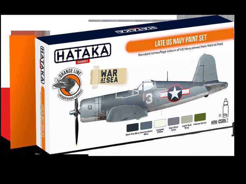 Htk-cs05.2 Late US Navy Paint Set - image 1