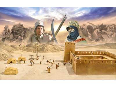 Beau Geste: Algerian Tuareg Revolt - Battle Set - image 1