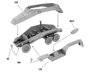 Sd. Kfz. 221 german armored command car  - image 5