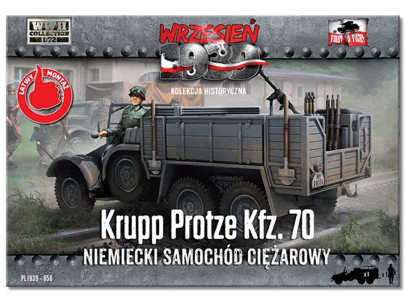 Krupp Protze Kfz. 70 german truck car - image 1