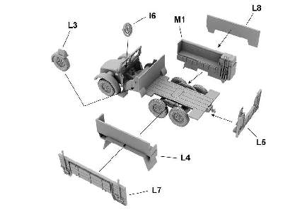 Krupp Protze Kfz. 70 german truck car - image 4