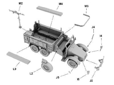 Krupp Protze Kfz. 70 german truck car - image 5