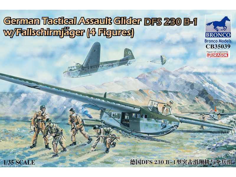 German Tactical Assault Glider DFS 230 B-1 w/ 4 Fallschirmjäger  - image 1