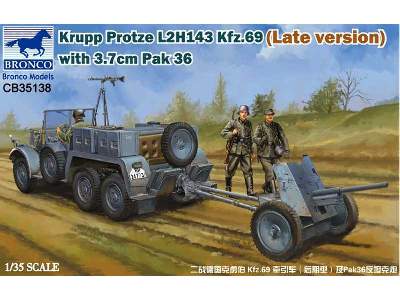 Krupp Protze L2 H 143 Kfz.69 (Late version) with 3.7cm Pak 36 - image 1