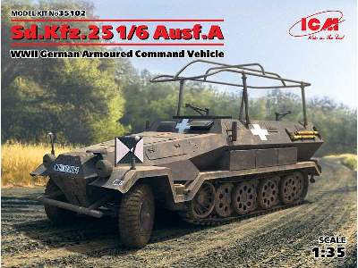 Sd.Kfz.251/6 Ausf.A - WWII German Armoured Command Vehicle - image 1