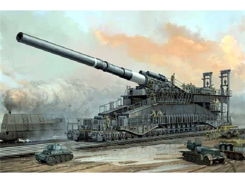 German 80cm K(E) Railway Gun "Dora" - image 1